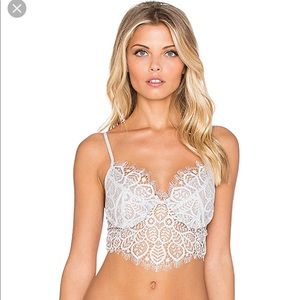 For Love and Lemons lace bralette